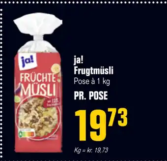 Poetzsch Padborg Ja! frugtmüsli tilbud