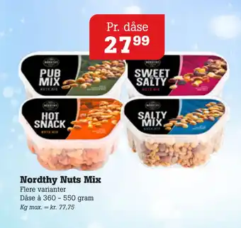Poetzsch Padborg Nordthy nuts mix tilbud