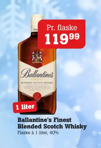 Poetzsch Padborg Ballantine's finest blended scotch whisky tilbud