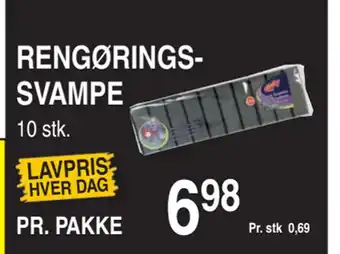 ABC Lavpris Rengøringssvampe tilbud