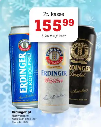 Poetzsch Padborg Erdinger øl tilbud