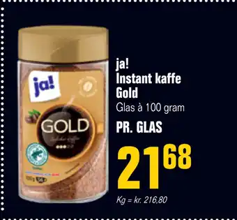 Poetzsch Padborg Ja! instant kaffe gold tilbud