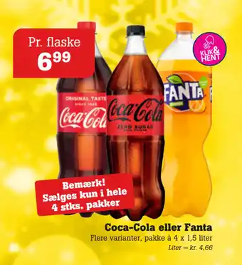 Poetzsch Padborg Coca-cola eller fanta tilbud