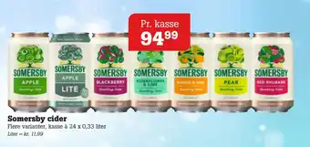 Poetzsch Padborg Somersby cider tilbud