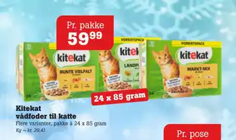 Poetzsch Padborg Kitekat vådfoder til katte tilbud
