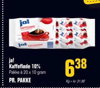 Poetzsch Padborg Ja! kaffefløde 10% tilbud