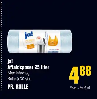 Poetzsch Padborg Ja! affaldsposer 25 liter tilbud
