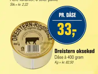 Dreistern oksekød