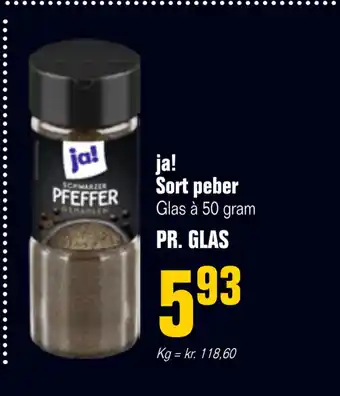 Poetzsch Padborg Ja! sort peber tilbud