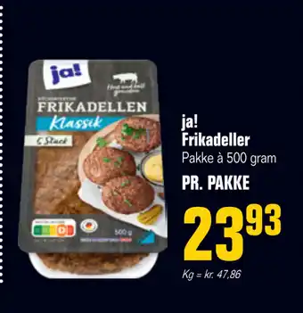Otto Duborg Ja! frikadeller tilbud