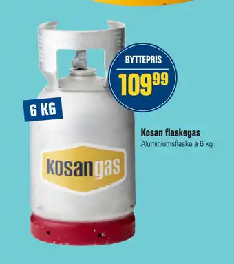 Otto Duborg Kosan flaskegas tilbud