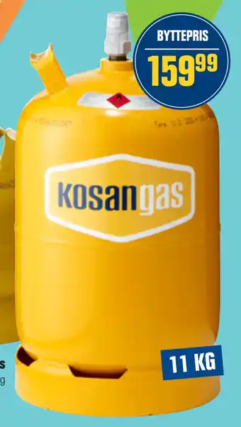 Otto Duborg Kosan flaskegas tilbud