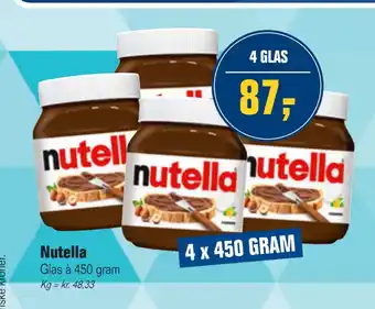 Otto Duborg Nutella tilbud