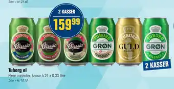 Otto Duborg Tuborg øl tilbud