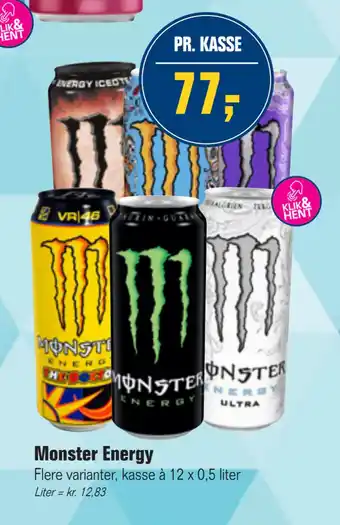 Otto Duborg Monster energy tilbud