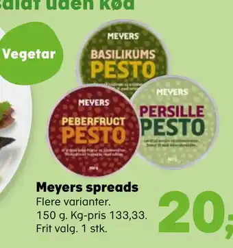 Kvickly Meyers spreads tilbud