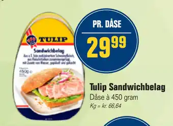 Otto Duborg Tulip sandwichbelag tilbud