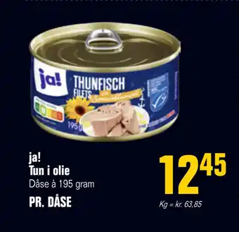 Otto Duborg Ja! tun i olie tilbud