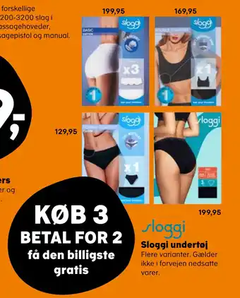 Sloggi undertøj