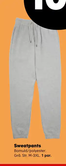 Kvickly Sweatpants tilbud