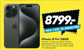 Bilka Iphone 15 pro 128gb tilbud
