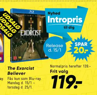Bilka The exorcist believer tilbud