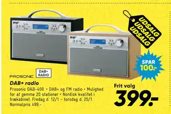 Bilka Dab+ radio tilbud