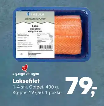 Kvickly Laksefilet tilbud