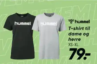 Bilka T-shirt til dame og herre tilbud