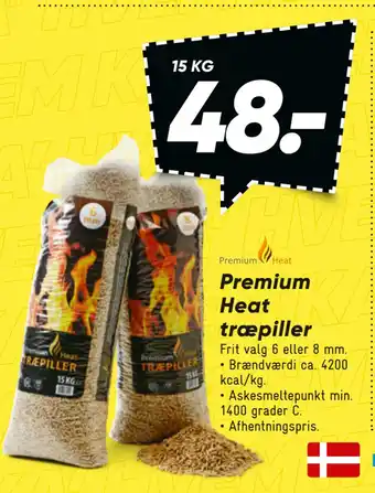 Bilka Premium heat træpiller tilbud