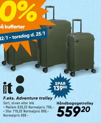 Bilka Adventure trolley tilbud