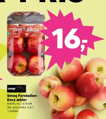 SuperBrugsen Smag forskellen envy æbler tilbud
