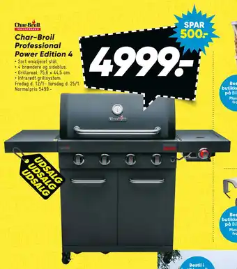 Bilka Char-broil professional power edition 4 tilbud