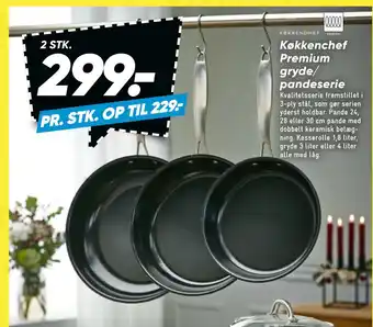Bilka Køkkenchef premium gryde/ pandeserie tilbud