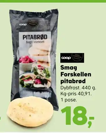 SuperBrugsen Smag forskellen pitabrød tilbud