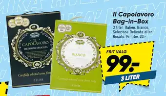 Bilka Il capolavoro bag-in-box tilbud
