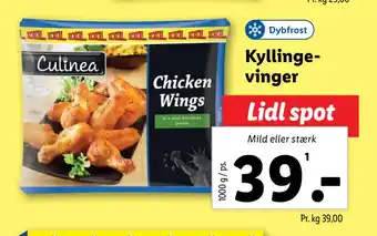 Lidl Kyllingevinger tilbud