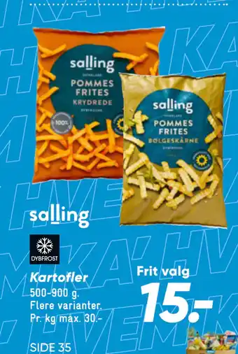 Bilka Kartofler tilbud