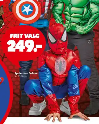 Fætter BR Spiderman deluxe tilbud