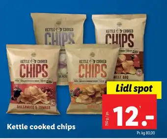 Lidl Kettle cooked chips tilbud