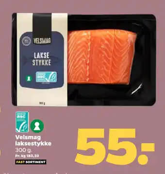 Netto Velsmag laksestykke tilbud