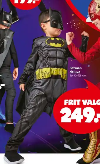 Fætter BR Batman deluxe tilbud