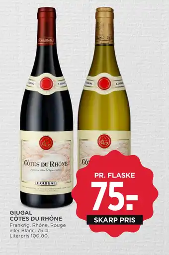 MENY Giugal côtes du rhône tilbud