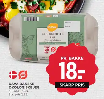 MENY Dava danske økologiske æg tilbud