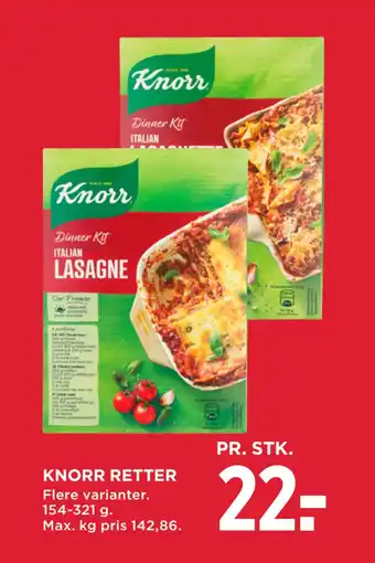 MENY Knorr retter tilbud