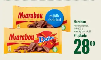 Min Købmand Marabou tilbud