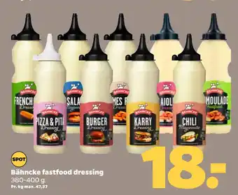 Netto Bähncke fastfood dressing tilbud