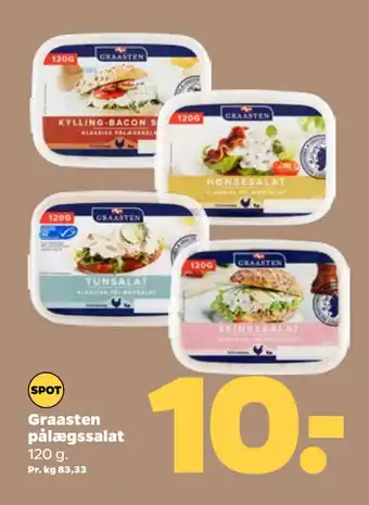 Netto Graasten pålægssalat tilbud