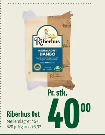 Min Købmand Riberhus ost tilbud