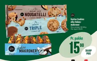 Gestus cookies eller kokosmakroner